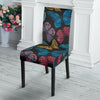 Butterfly Mandala Style Dining Chair Slipcover-JORJUNE.COM