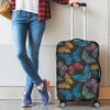 Butterfly Mandala Style Luggage Cover Protector