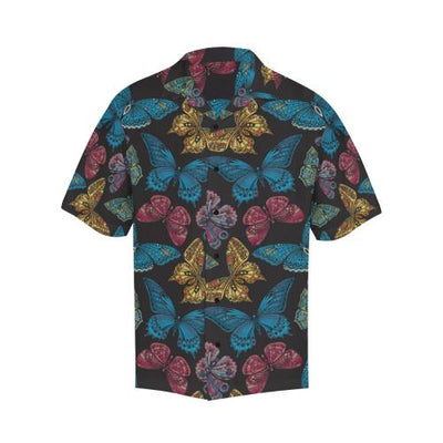 Butterfly Mandala Style Men Hawaiian Shirt