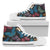 Butterfly Mandala Style Men High Top Shoes