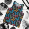 Butterfly Mandala Style Men Tank Top