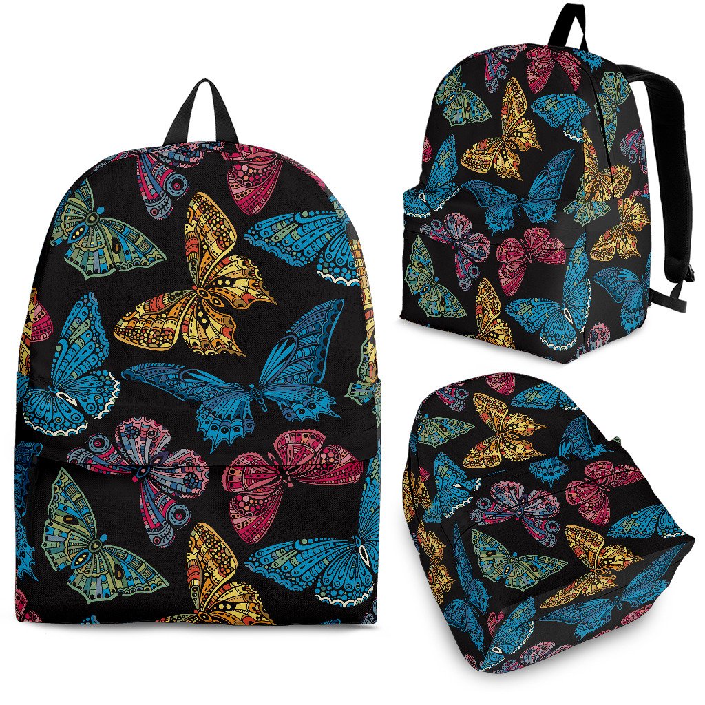 Butterfly Mandala Style Premium Backpack