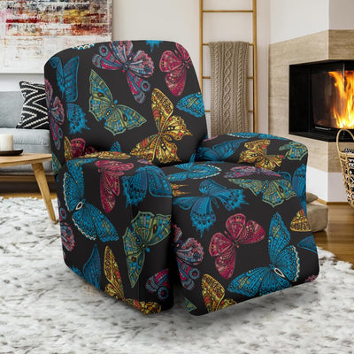 Butterfly Mandala Style Recliner Slipcover-JORJUNE.COM