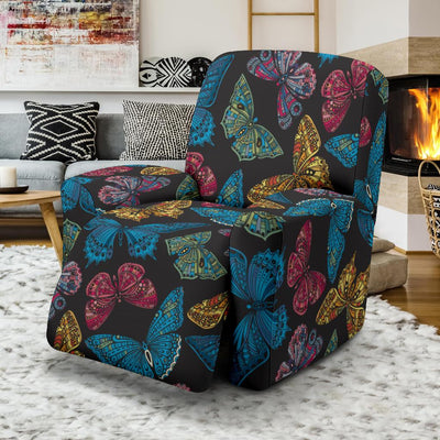 Butterfly Mandala Style Recliner Slipcover-JORJUNE.COM