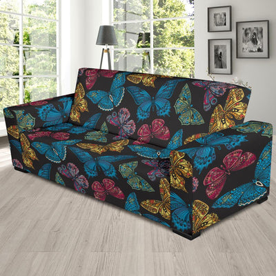 Butterfly Mandala Style Sofa Slipcover-JORJUNE.COM