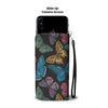 Butterfly Mandala Style Wallet Phone Case