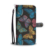 Butterfly Mandala Style Wallet Phone Case