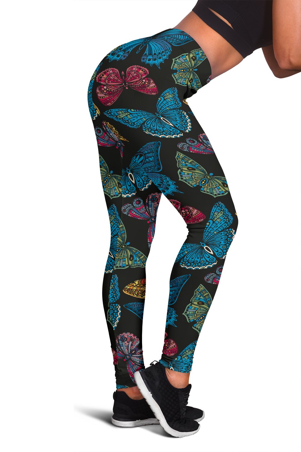 Butterfly Mandala Style Women Leggings