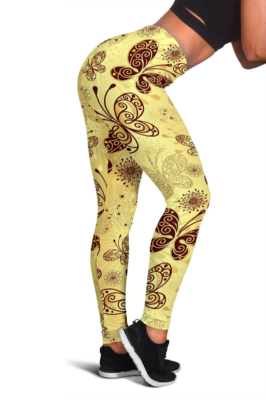 Butterfly Mandala Women Leggings