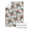 Butterfly Pattern Fleece Blanket