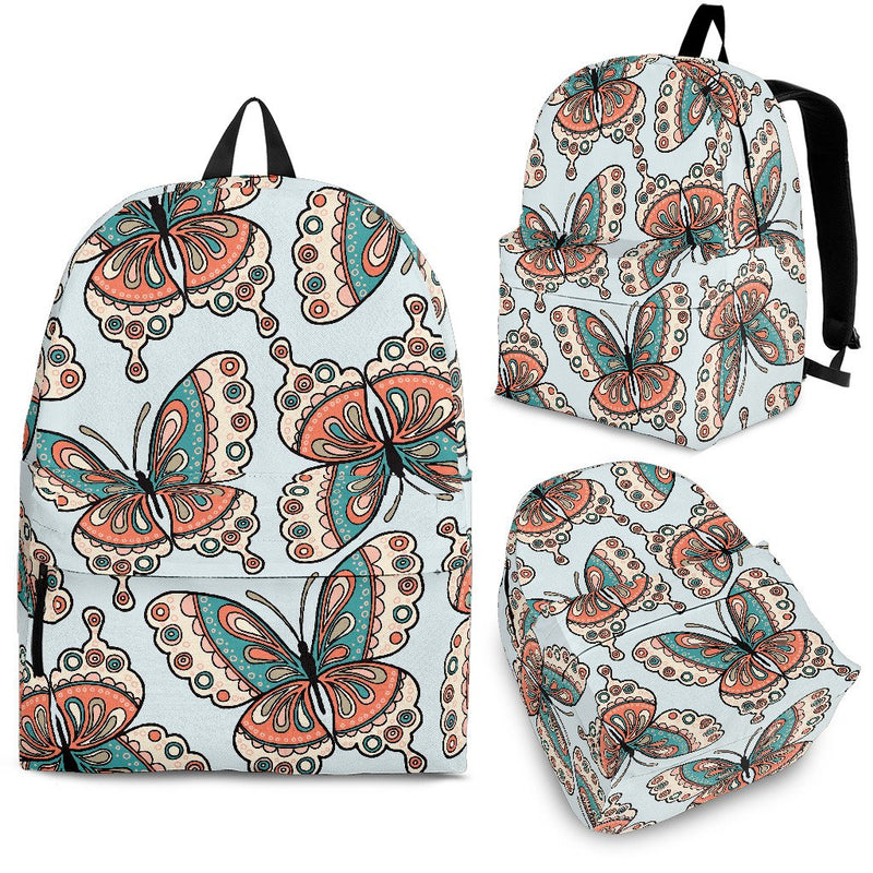 Butterfly Pattern Premium Backpack
