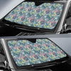 Butterfly Pattern Print Design 01 Car Sun Shade-JORJUNE.COM