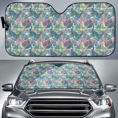 Butterfly Pattern Print Design 01 Car Sun Shade-JORJUNE.COM