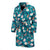 Butterfly Pattern Print Design 012 Men Bathrobe-JORJUNE.COM