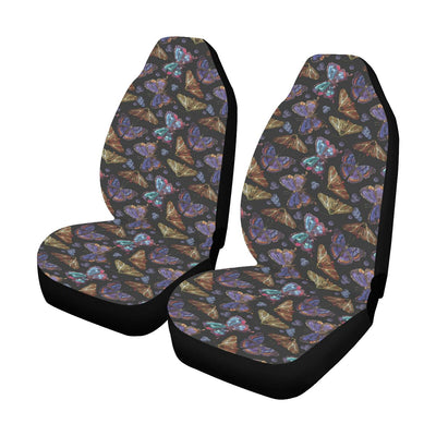 Butterfly Pattern Print Design 013 Car Seat Covers (Set of 2)-JORJUNE.COM