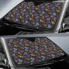 Butterfly Pattern Print Design 013 Car Sun Shade-JORJUNE.COM