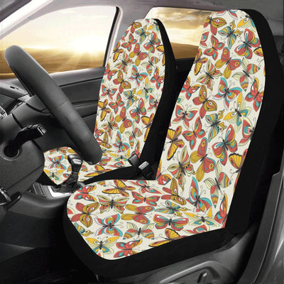 Butterfly Pattern Print Design 02 Car Seat Covers (Set of 2)-JORJUNE.COM