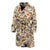 Butterfly Pattern Print Design 04 Men Bathrobe-JORJUNE.COM