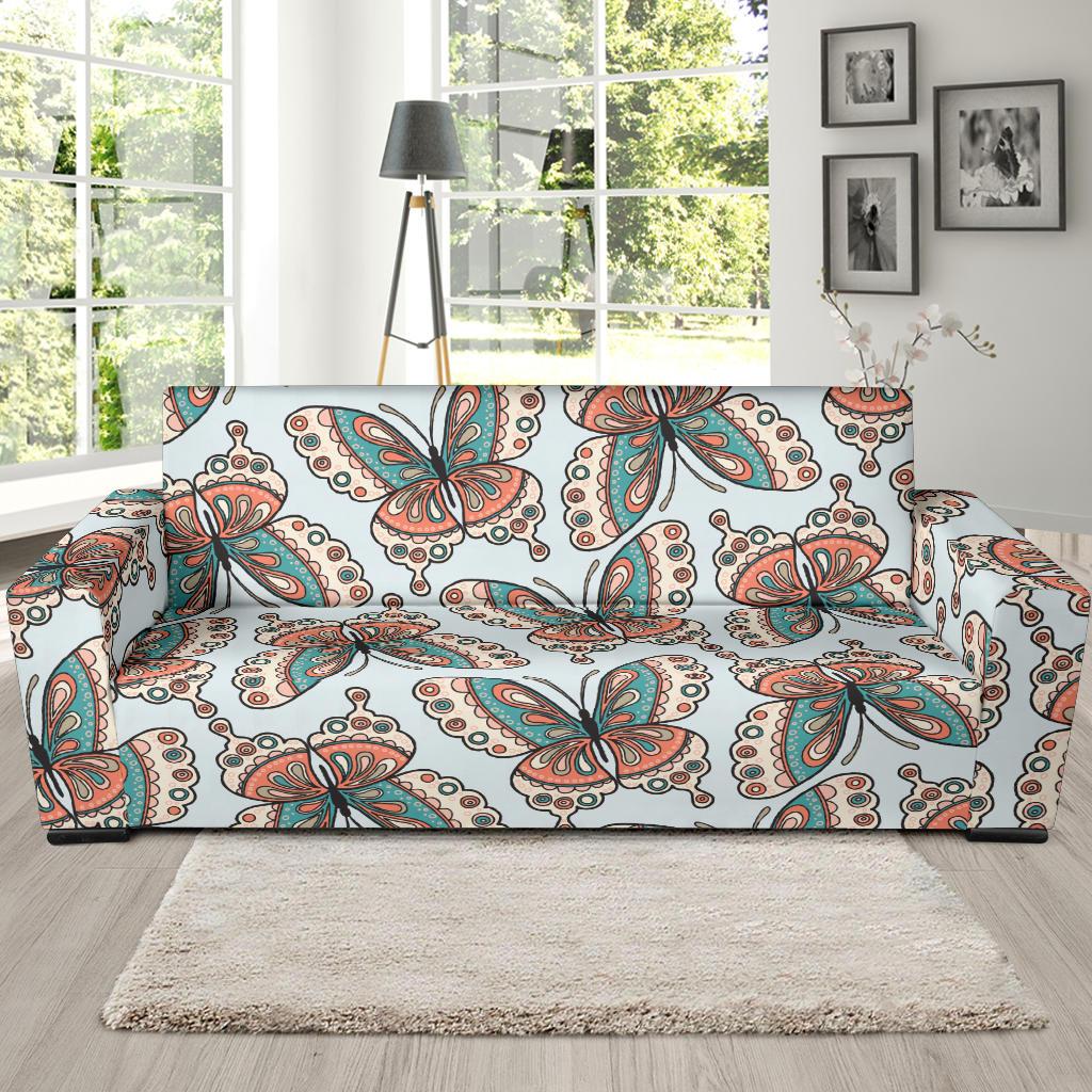 Butterfly Pattern Sofa Slipcover-JORJUNE.COM