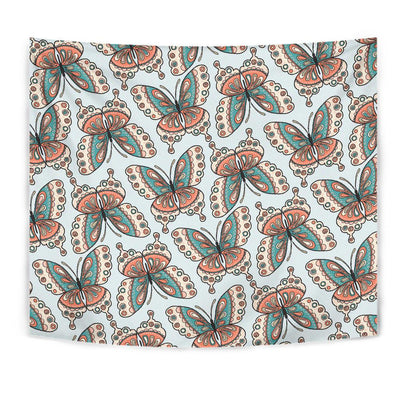 Butterfly Pattern Tapestry