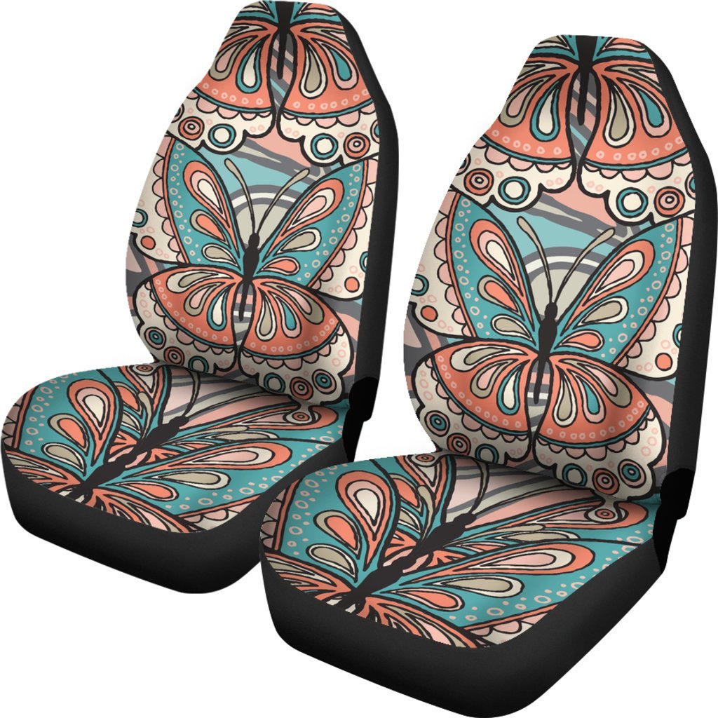 Butterfly Pattern Universal Fit Car Seat Covers