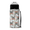 Butterfly Pattern Wallet Phone Case