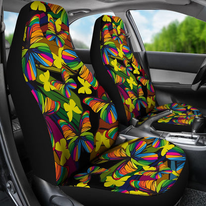 Butterfly Rainbow Universal Fit Car Seat Covers