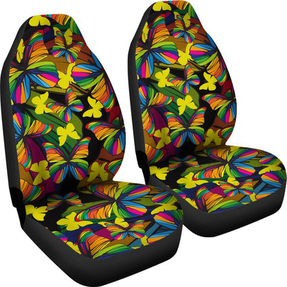 Butterfly Rainbow Universal Fit Car Seat Covers