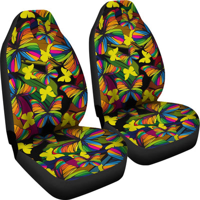 Butterfly Rainbow Universal Fit Car Seat Covers