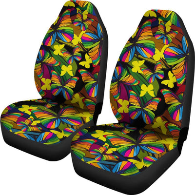 Butterfly Rainbow Universal Fit Car Seat Covers