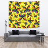 Butterfly Rainbow Wall Tapestry