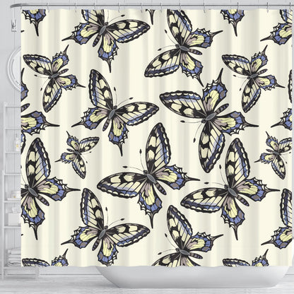 Butterfly Shower Curtain