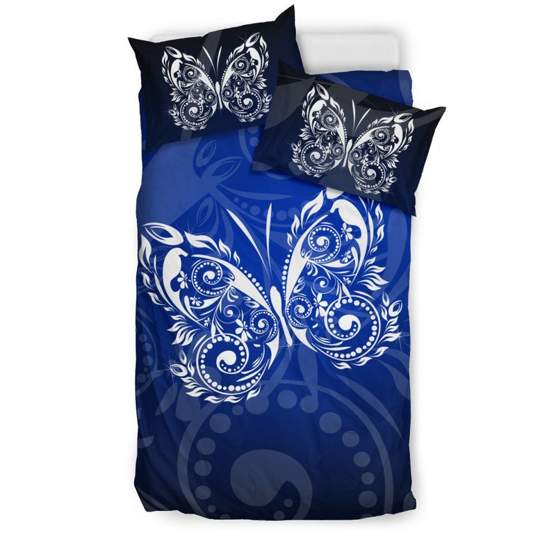 Butterfly Tribal Duvet Cover Bedding Set