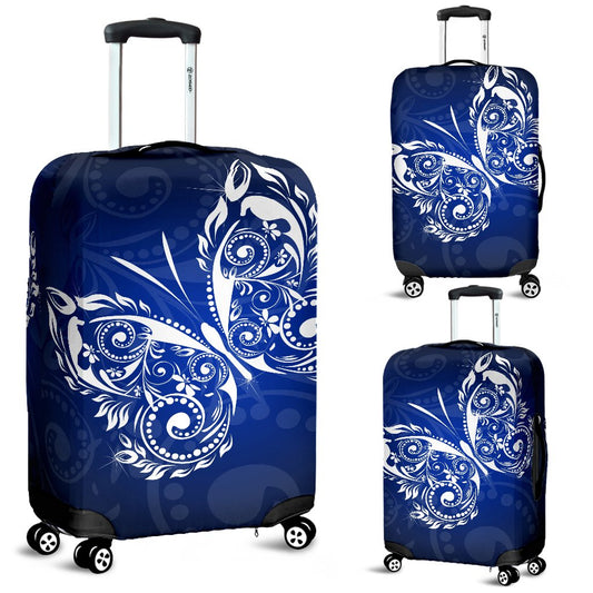 Butterfly Tribal Luggage Cover Protector