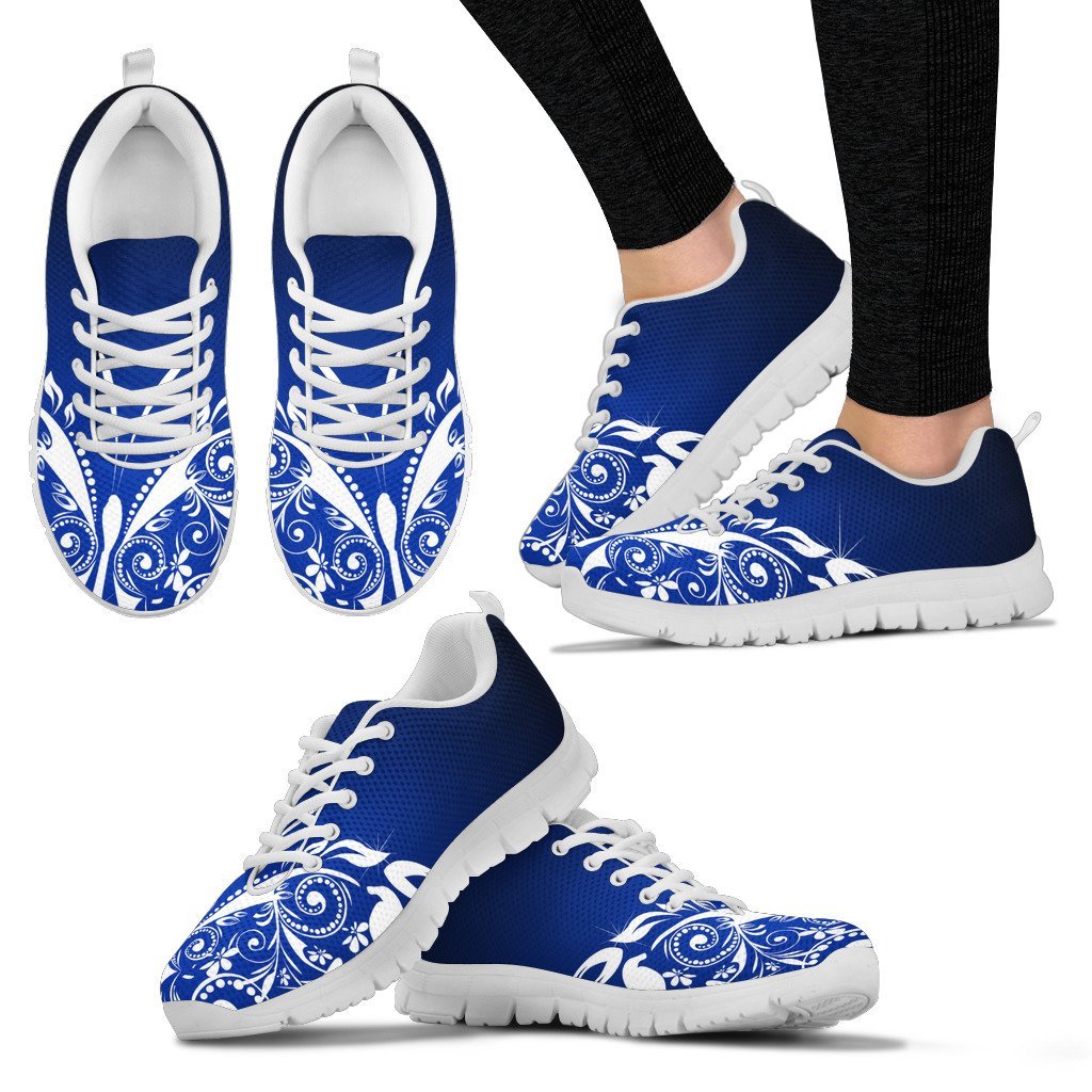 Butterfly Tribal Women Sneakers