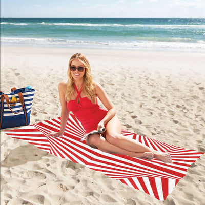 Vortex Print Design LKS304 Beach Towel 32" x 71"