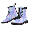 Galaxy Stardust Pastel Color Print Women's Boots