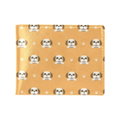 Shih Tzu Print Design LKS303 Men's ID Card Wallet