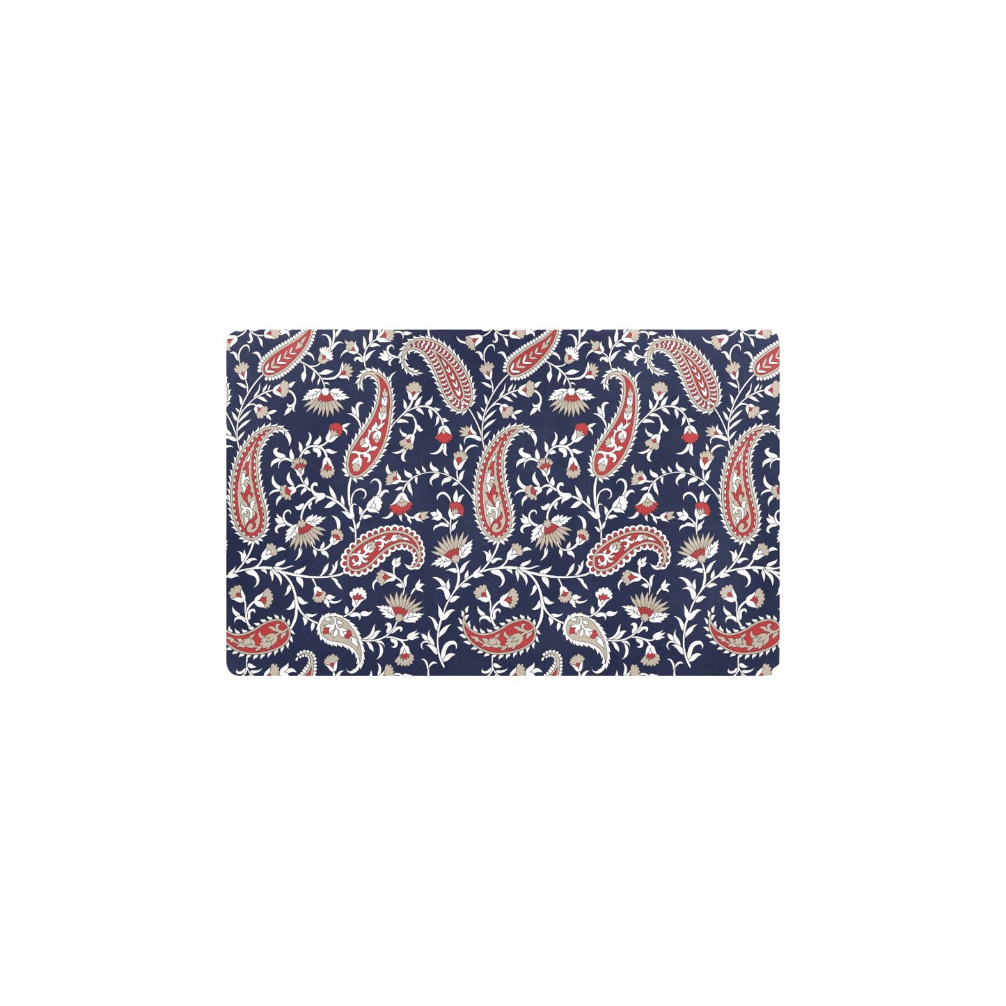 Paisley Pattern Print Design A05 Kitchen Mat