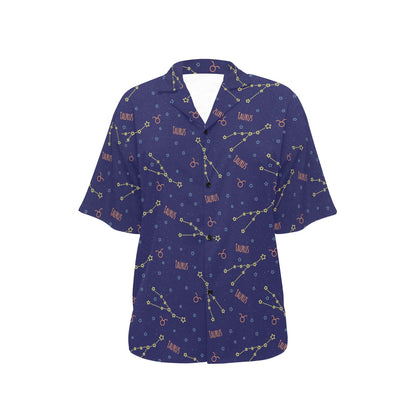 Taurus Print Design LKS301 Women's Hawaiian Shirt