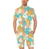 Mountain Pattern Print Design 02 Men's Romper