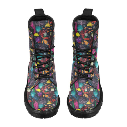Underwater Cute Print Design LKS303 Women's Boots