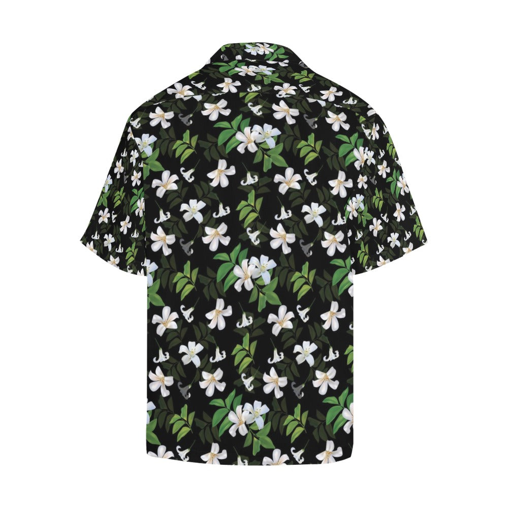 Sampaguita Print Design LKS301 Men's Hawaiian Shirt