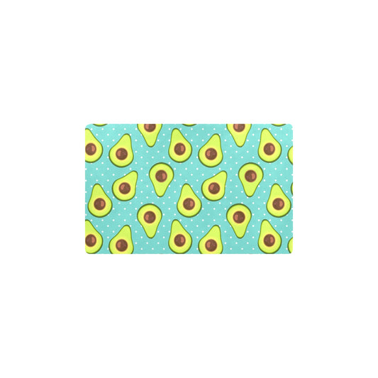 Avocado Pattern Print Design AC012 Kitchen Mat