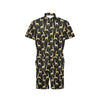 Deer Gold Pattern Men's Romper