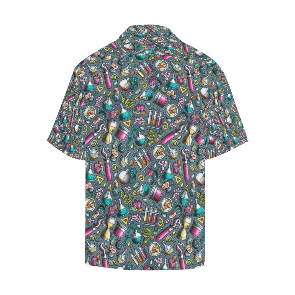 Science Print Design LKS304 Men's Hawaiian Shirt