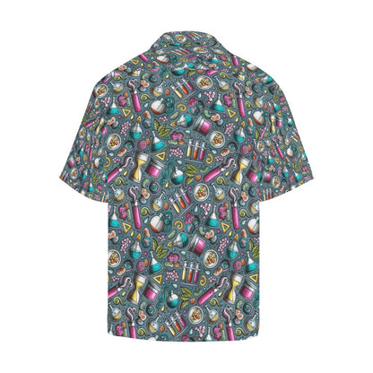 Science Print Design LKS304 Men's Hawaiian Shirt