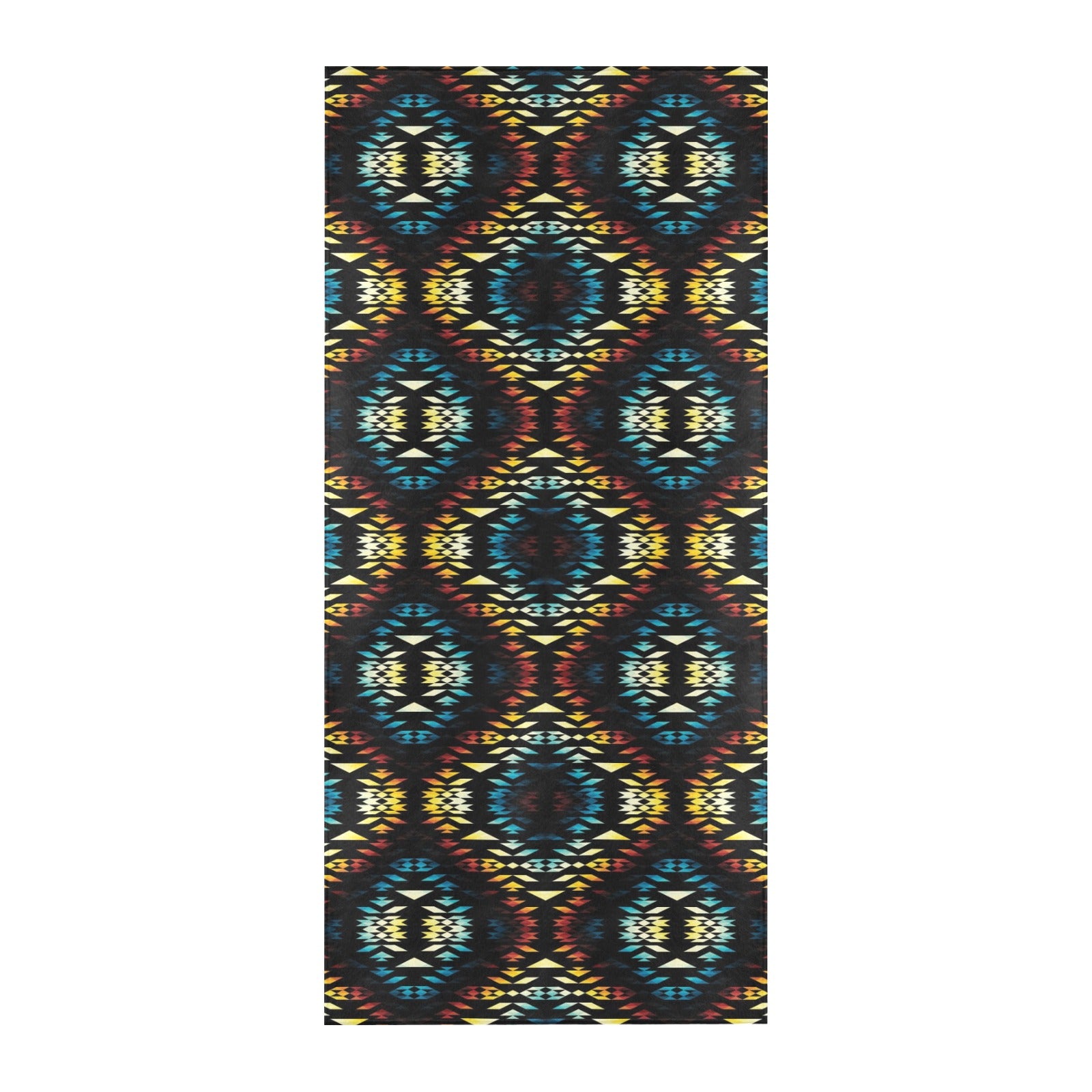 Tribal Pattern Print Design LKS309 Beach Towel 32" x 71"