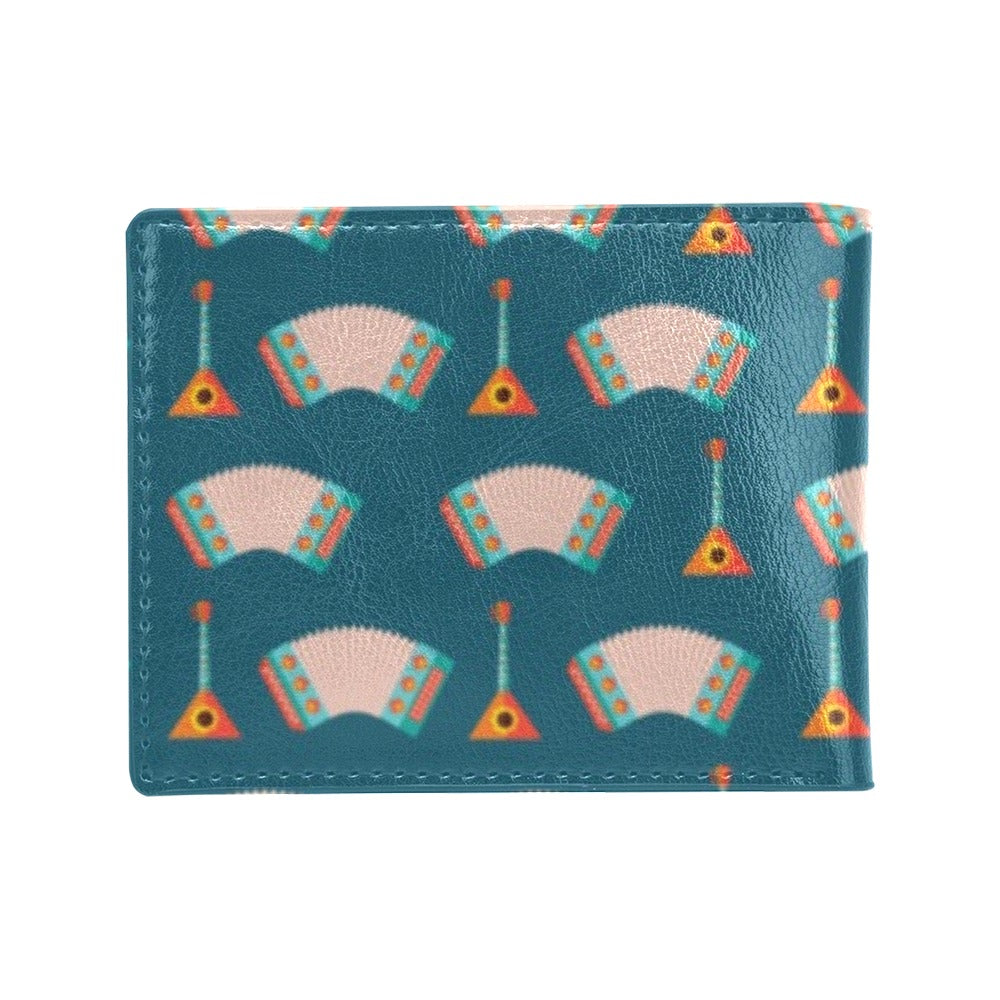 Accordion Print Design LKS402 Men's ID Card Wallet