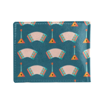 Accordion Print Design LKS402 Men's ID Card Wallet